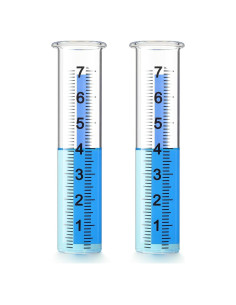 Tubo de Reemplazo para Pluviómetro MOFUNSILY 21x5.5 cm 2 Piezas