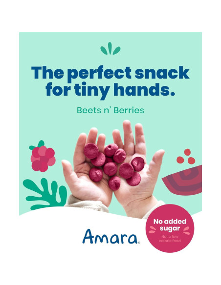 Amara Smoothie Melts - Snacks Saludables para Bebés 170g