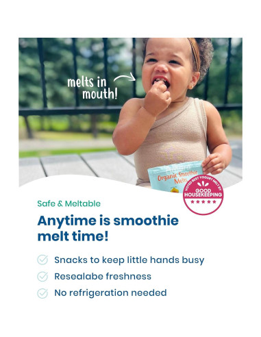 Amara Smoothie Melts - Snacks Saludables para Bebés 170g