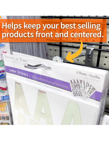 Tapones de Gancho Gluposti 100 Unidades para Tableros de Clavijas