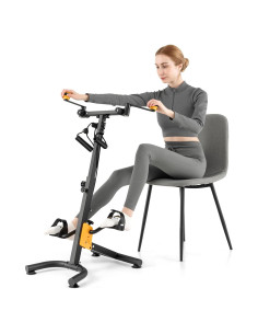 Ejercitador de Pedales Plegable Goplus para Ancianos 101.6 cm