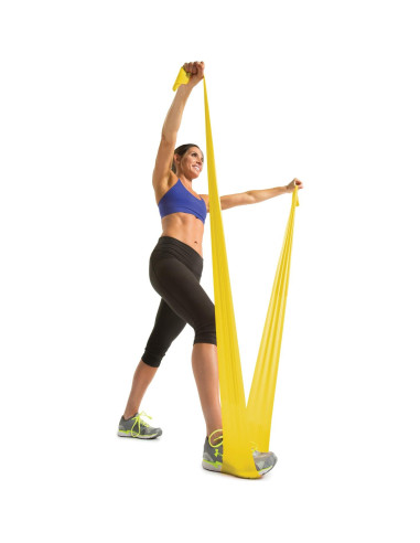Kit de Banda de Resistencia Plana GoFit - Libre de Látex, 3 Niveles