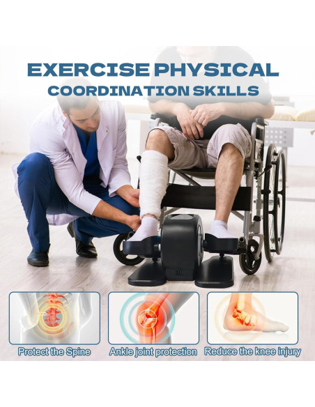 Máquina elíptica de escritorio Leasbar ZHNBH1805 portátil