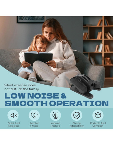 Máquina elíptica de escritorio Leasbar ZHNBH1805 portátil