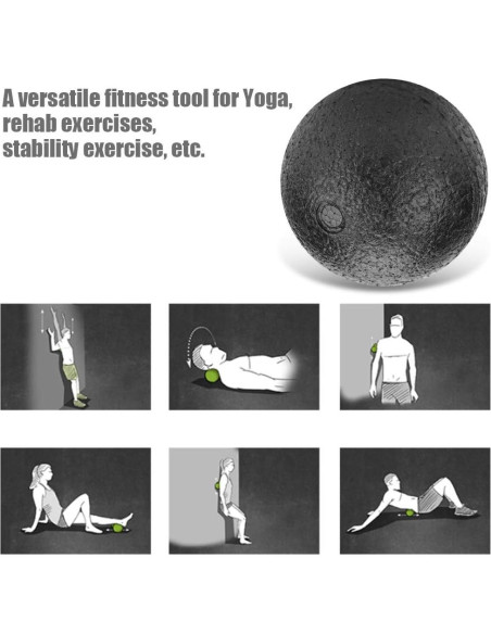 Bola de Espuma de Alta Densidad 10cm WGFOIP para Masaje