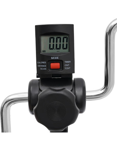 Ejercitador de Pedales YIYIBYUS para Fitness y Rehabilitación - Resistencia Ajustable, Pantalla LCD