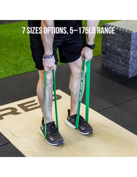 Banda de Resistencia Corta REP SRB-100 0.64cm Amarillo