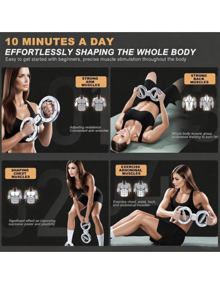 Máquina de Ejercicio Genérico Burn con Brazo Rotatorio 3.6-6.8 kg