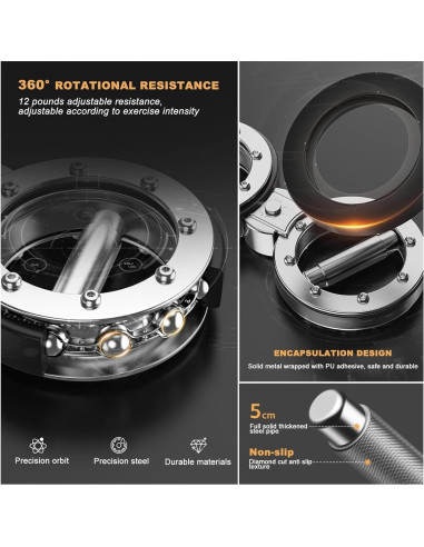 Máquina de Ejercicio Genérico Burn con Brazo Rotatorio 3.6-6.8 kg