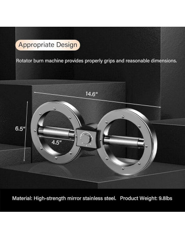 Máquina de Ejercicio Genérico Burn con Brazo Rotatorio 3.6-6.8 kg