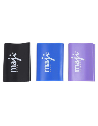 Banda de Ejercicio Maji Sports - 4 Piezas Resistencia Multicolor