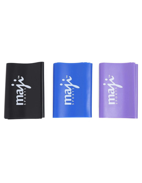 Banda de Ejercicio Maji Sports - 4 Piezas Resistencia Multicolor