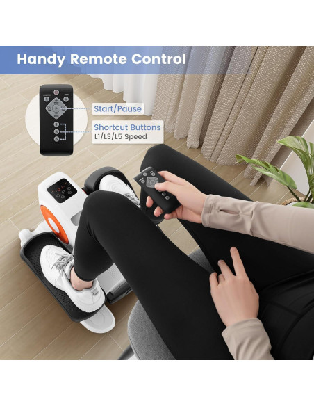 Goplus Máquina Elíptica Bajo Escritorio Compacta 7 kg