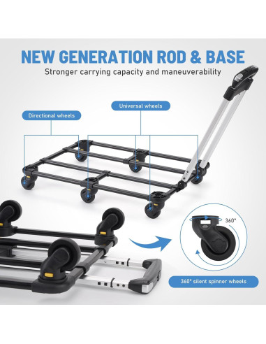 Transportín Doble Extra Grande HOVONO para Mascotas 18 Kg