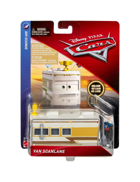 Vehículo de Juguete Disney Pixar Cars Van Scanlane Deluxe 21.6cm