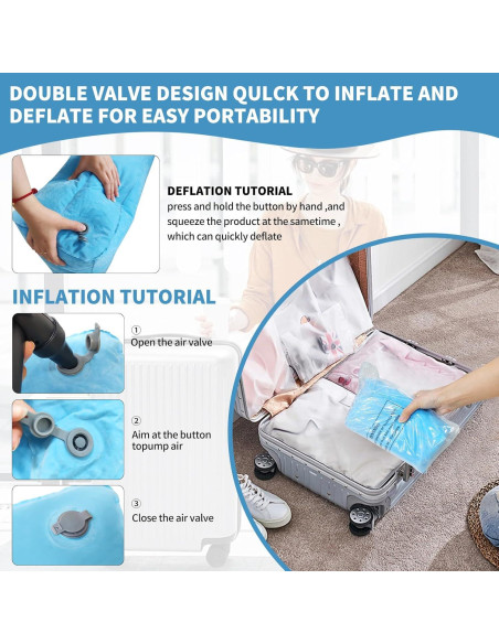 Cojín en cuña TC LAMROBAM 66x68.6 cm para dormir y viajes