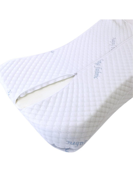 4 Almohadas Espuma de Memoria QQbed Gel Frío Tamaño Queen