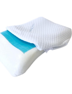 Juego de 3 Almohadas Viscoelásticas QQbed Queen con Gel Frío 2