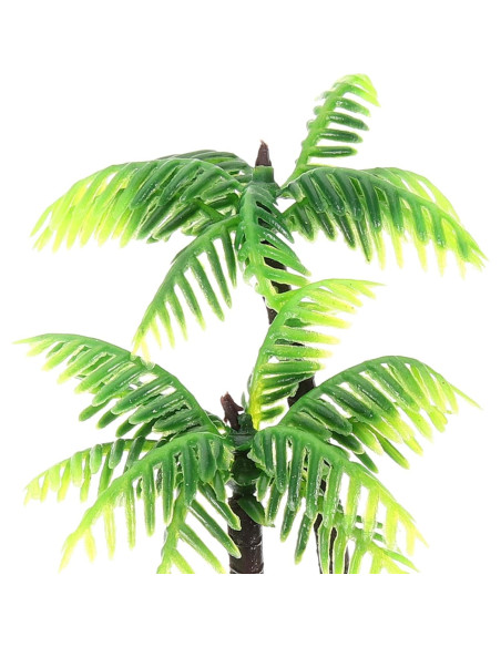 5 Mini Árboles de Palma Artificiales Abaodam 13CM Decoración