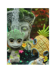 Decoración de Acuario SLOCME - Burbujeador de Aire de Resina 2