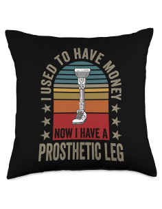 Cojín de Lanzamiento Multicolor Superviviente de Amputación 45x45 cm