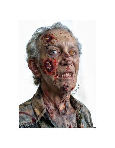 Apósito Prostético de Látex Fxe Faux Studio - 2 Piezas Maggots