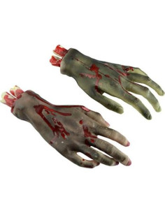 Manos Falsas Decapitadas Halloween Hosfairy 21cm Realistas 2