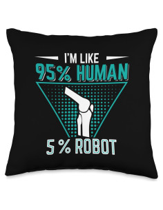 Cojín Gracioso 16x16" Multicolor 100% Poliester Reemplazo Rodilla