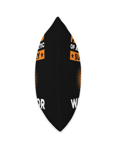 Cojín Temático de Pierna Artificial - Diseño Multicolor 40x40 cm 2