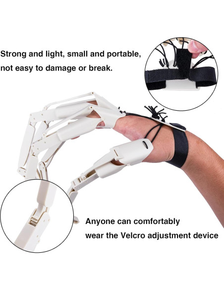 Dedo Articulado Halloween Moonoom - Guantes Flexibles Esqueléticos