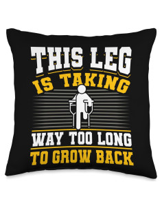 Cojín Vintage 16x16 cm Poliester JM0 Amputación Humorístico