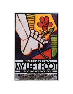 Póster de película Mi pie izquierdo Masterprint 43x28 cm