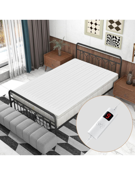 Almohadilla Térmica Eléctrica Giantex Individual 193x99 cm