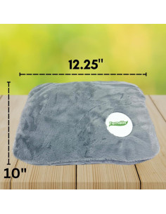 Bolsa de Agua Caliente Eléctrica FERMALIFE 1.3kg con Funda Suave 2