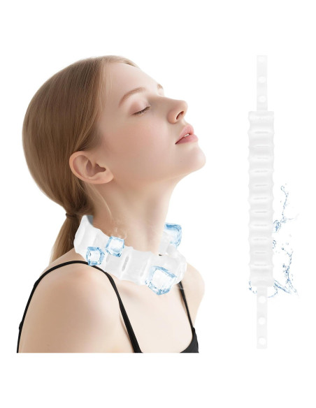 Tubo Refrigerante de Cuello MOSOKI Blanco Reutilizable 100g