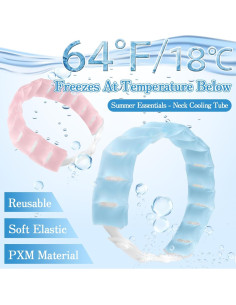 Tubo Refrigerante de Cuello MOSOKI Blanco Reutilizable 100g 2