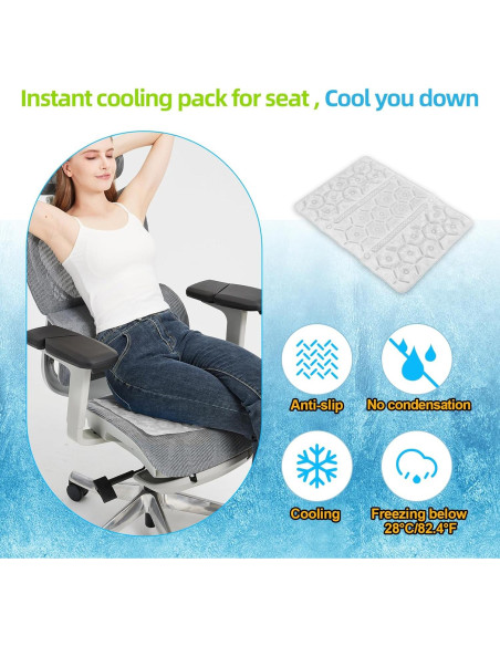 Paquete de Hielo PCM Reutilizable 40.6x30 cm Sin Condensación