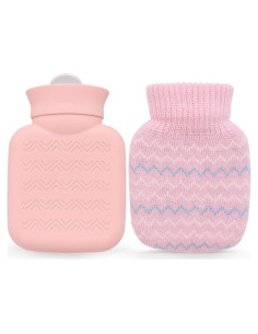 Botella de Agua Caliente 320ml Photken con Funda Desmontable