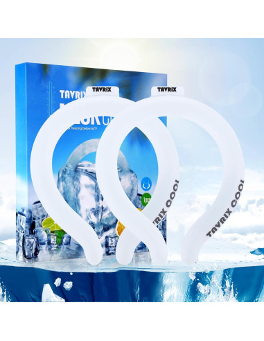 2Pack Tubos de Enfriamiento para el Cuello TAVRIX - Reutilizables