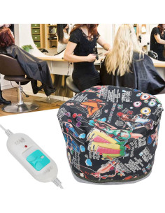 Gorro Térmico Eléctrico Tiiyee para Tratamiento Capilar 2