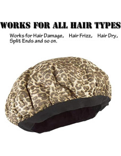 Gorro Térmico Acondicionador Differeye Leopardo 21x17cm 2