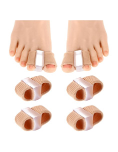 Separadores de Dedos de Gel Wanmu para Juanetes - 4 Pcs