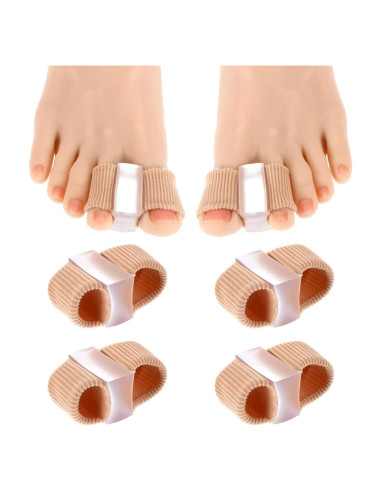 Separadores de Dedos de Gel Wanmu para Juanetes - 4 Pcs