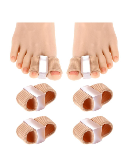 Separadores de Dedos de Gel Wanmu para Juanetes - 4 Pcs