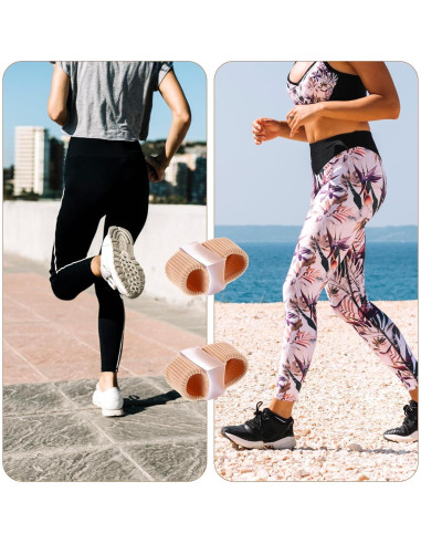 Separadores de Dedos de Gel Wanmu para Juanetes - 4 Pcs