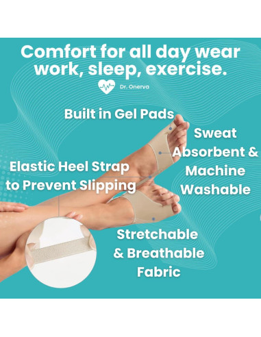 Corrector de Juanetes ONERVA 2PC Alivio Hallux Valgus