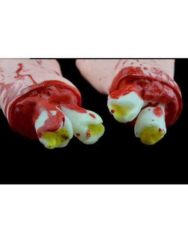 Props Halloween Manos y Pies Falsos Realistas Hosfairy