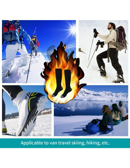 Calcetines Térmicos Eléctricos MISBEST para Invierno - Unisex