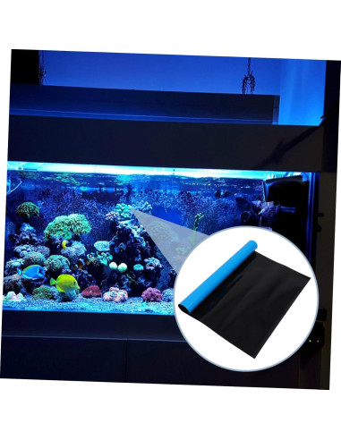 Fondo de Acuario Adhesivo Doble Cara DINHEAROM 1 Hoja 60x30cm