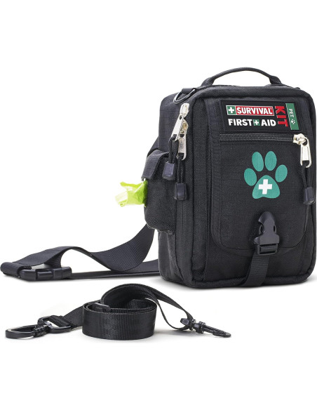 Kit de Primeros Auxilios para Mascotas Survival - Portátil y Completo